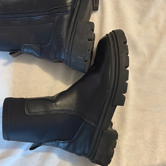 Zara girls Black dress Boots size 32 - Picture 3 of 5